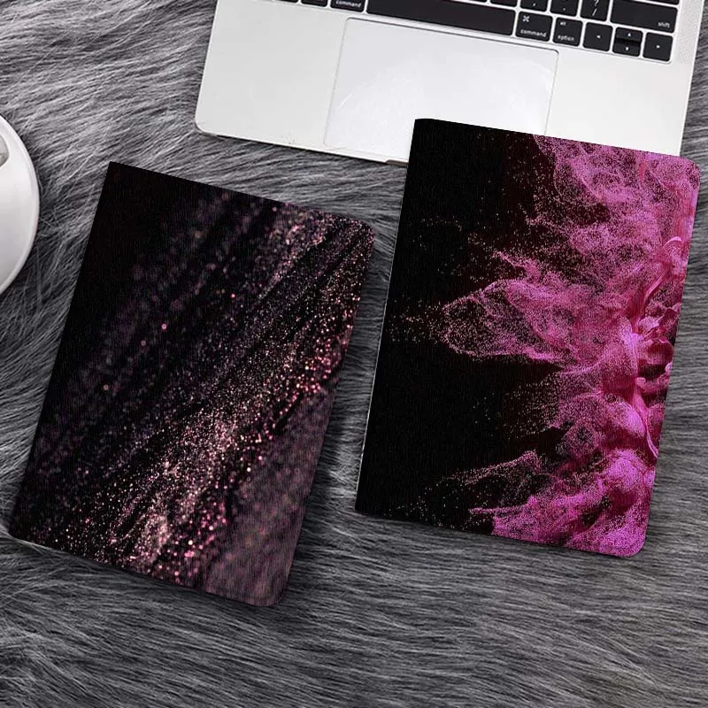 

Shimmer Dark Purple Glitter Gift Tablet Case For Samsung Galaxy Tab S7 S8 S9 S10 FE Lite