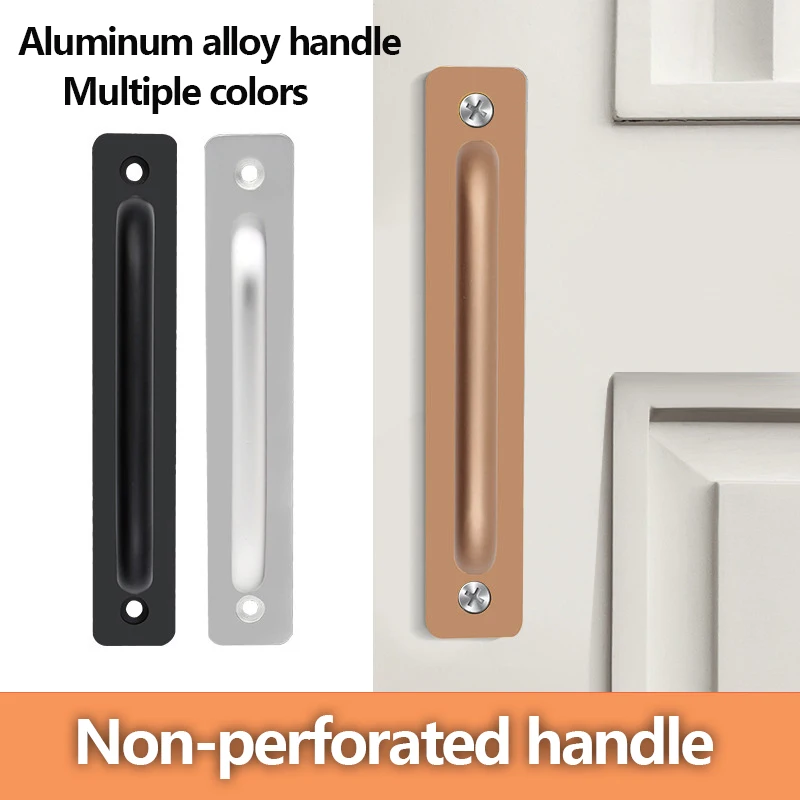 

Aluminum Alloy folding handle toolbox spring handle aerospace box industrial aluminum box movable folding handle