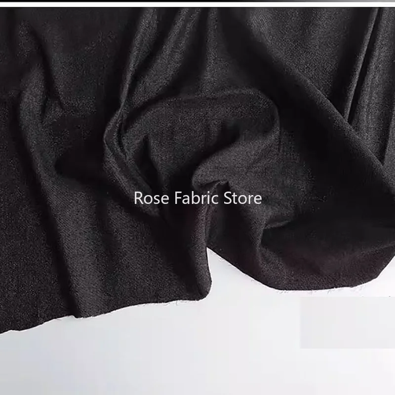 1 미터 경량 청바지 반짝 이는 Lurex 패션 데님과 금속 직물 DIY 봉제 드레스 바지 세척 후 Tissus