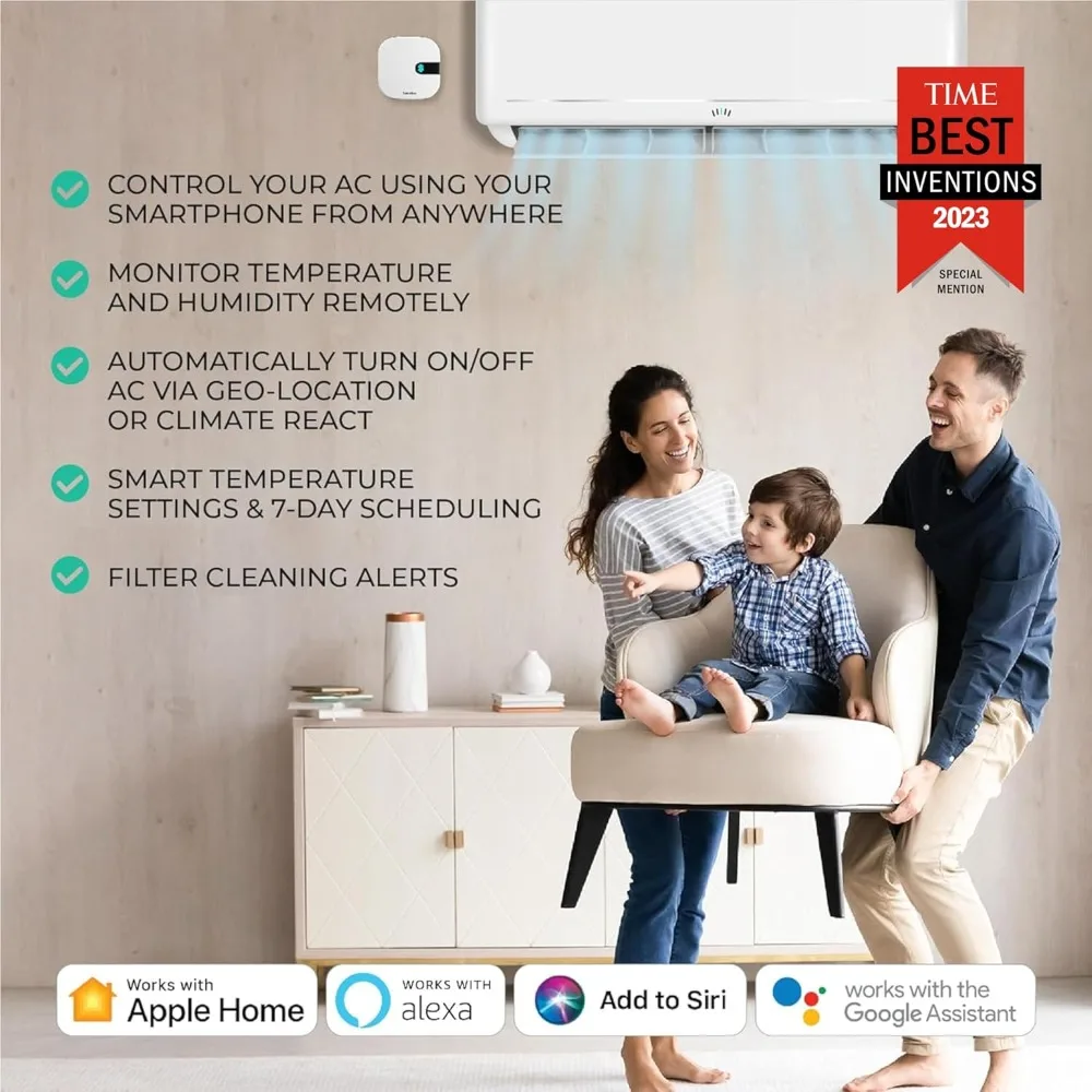 الهواء - جهاز التحكم الذكي في مكيف الهواء. أبل هوم كيت معتمد. تركيب 60 ثانية. يحافظ على الراحة - توصيل مجاني #4