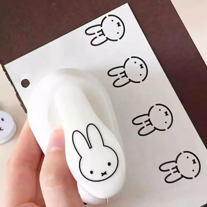 Cartoon Miffy Rabbit Embossing Tool Creative Accessories Student Handbooks Decoration Stationery Supplies Friends Birthday Gifts