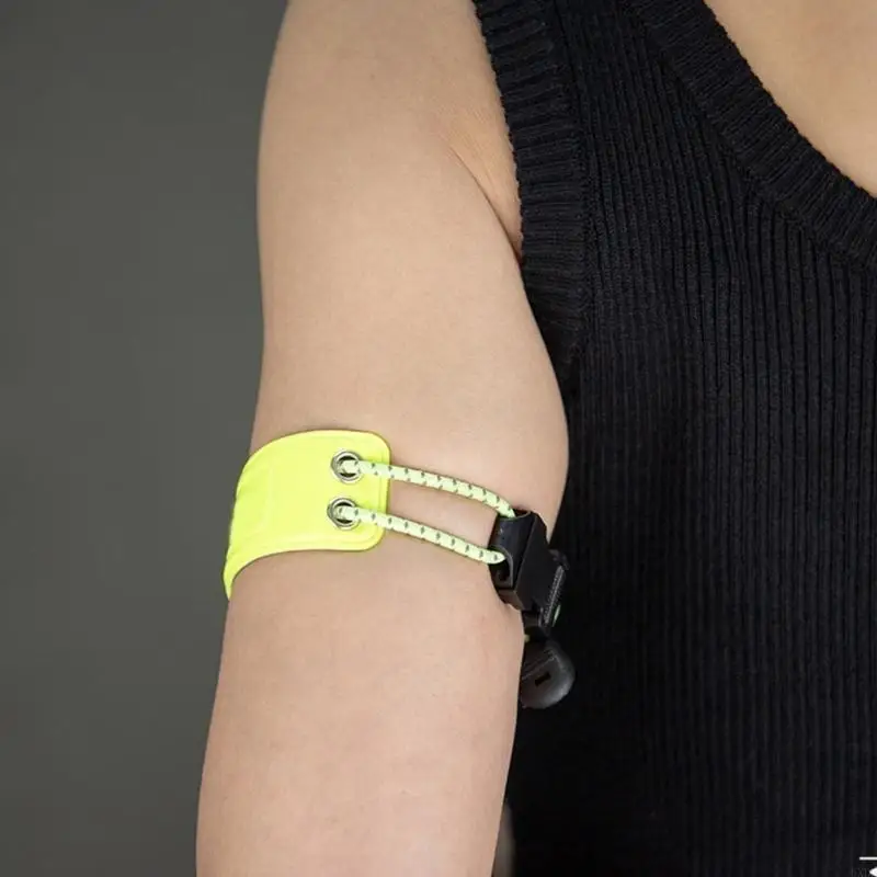 2025 New Motorcycle Night Riding Safety Gear Reflective Arm Leg Straps With Adjustable PVC Material For Cycling Jogging Defense