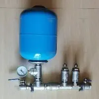 1 Inch 304 Stainless Steel Water Hammer Pump - Electricity & Fuel-Free, High-Lift, Self-Priming Hydraulic Ram