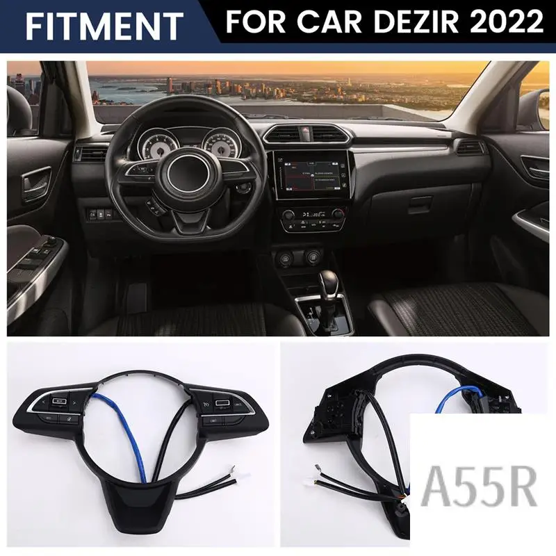 

5R-Car Multi-Functional Steering Wheel Cruise Control Buttons Music Volume Buttons For Suzuki Jiminy Swifts NT-P2262020