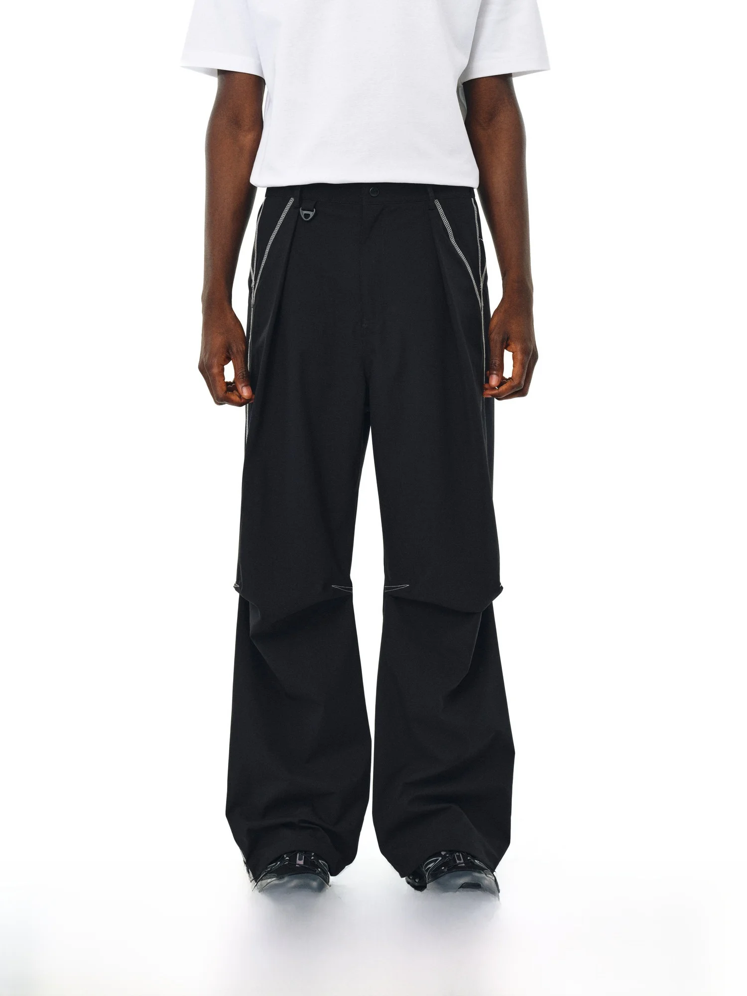 

FPA уличные дышащие тройные брюки десантника легкие свободные прямые повседневные длинные брюки для летних видов спорта