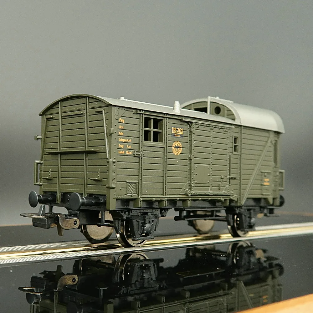 PIKO HO نوع 1/87 لعبة النقل 57704 DRG الجيل الثاني Boxcar جمع الحلي قطار نموذج الصبي لعبة هدية