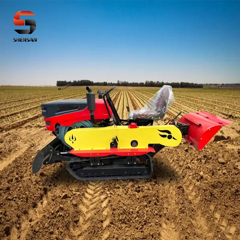 

Crawler Type Micro Tiller New Type Trencher Upgrade Tiller Planter Plowing and Cultivating.Customized