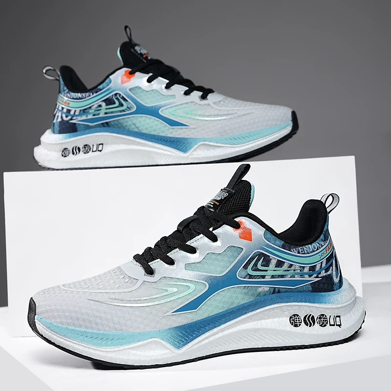 

Мужские спортивные кроссовки, повседневные марафонские дышащие легкие женские удобные спортивные нескользящие кроссовки с карбоновой пластиной