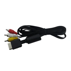 Audio Video AV Cable  for  PS2 for  PS3  3RCA  game cable TV  coard