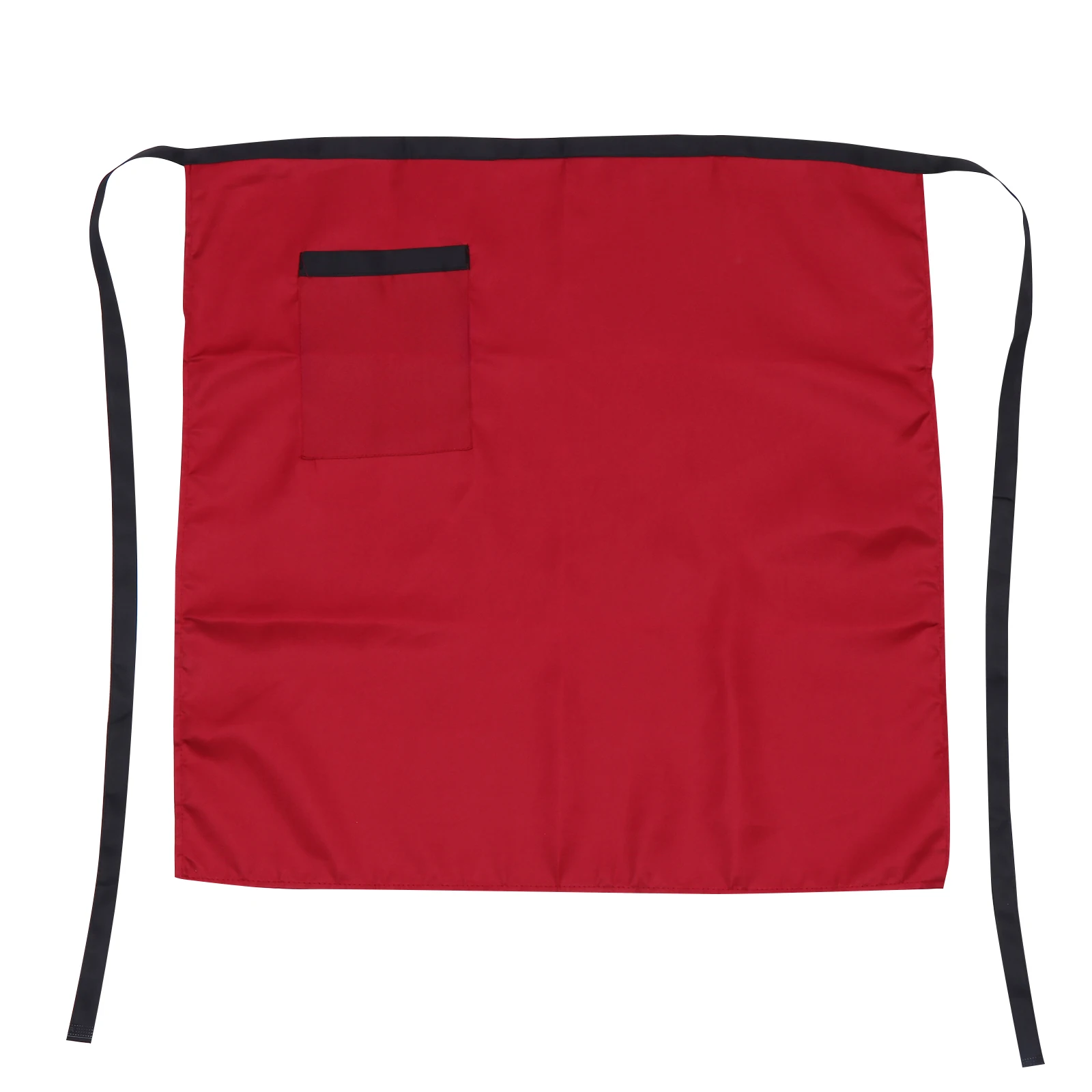 

Half length Apron Chef Server Working Pocket Polyester Staff Clothing Western Restaurant Waiter Overall Shrink proof Stain