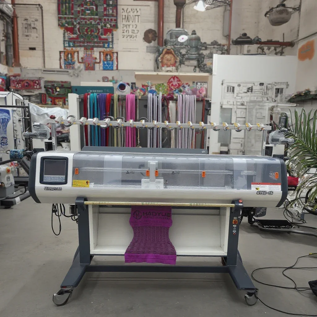 Single System 60 Inch Muti Gauge Home Use Jacquard Steiger Stoll Sweaters Flat Knitting Machine