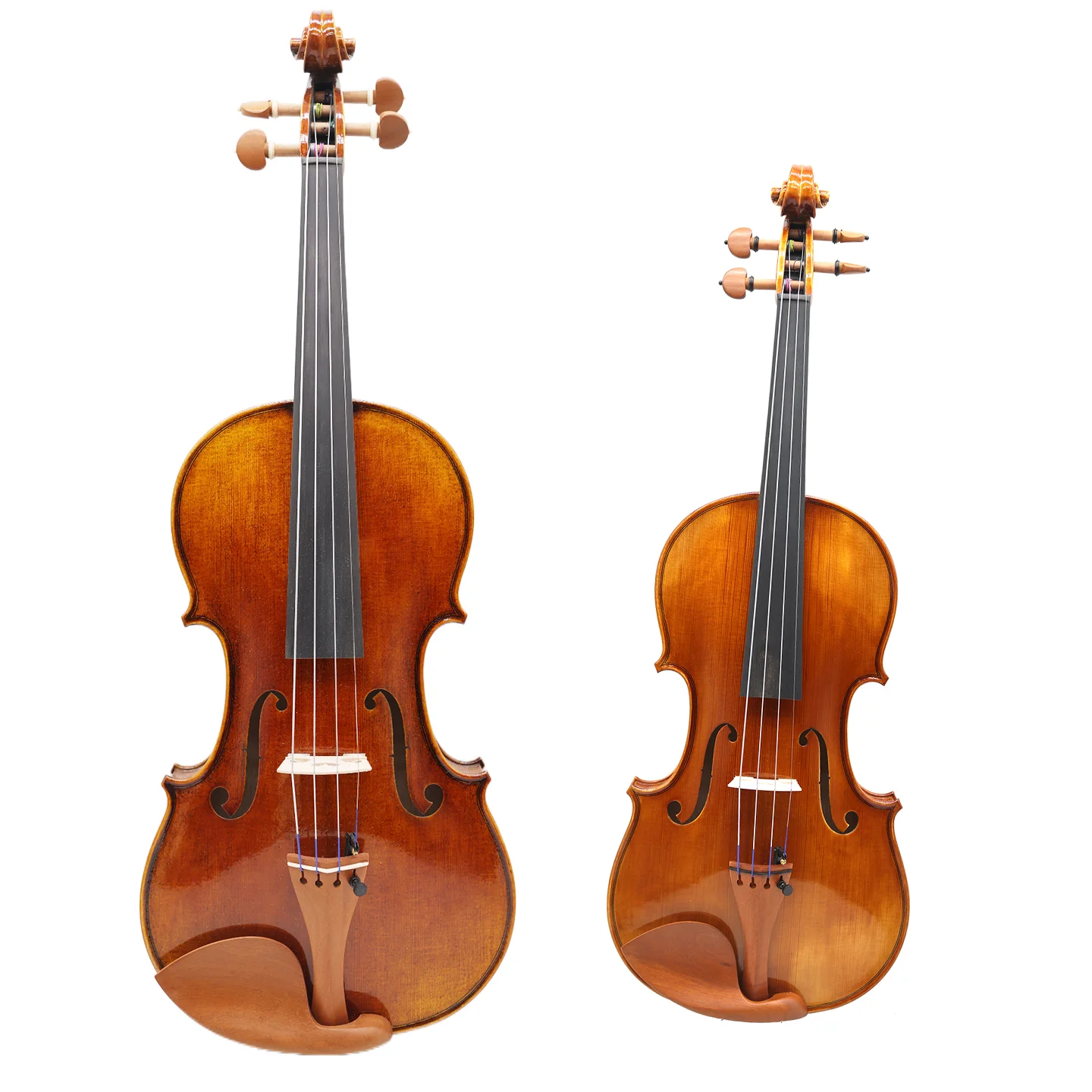 

CHENTUO CT3.0 Handmade 4-String Student Beginner's Solid Spruce Top Maple Sides Ebony Fingerboard Wood Violin Set Bow Made China