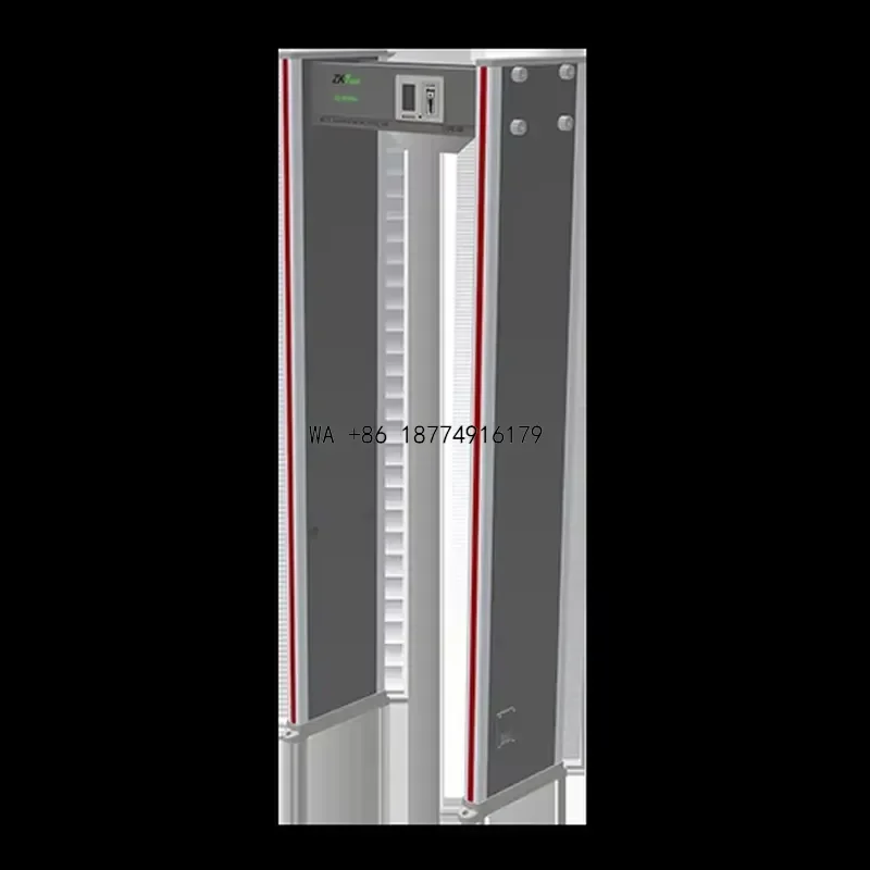 wmwmnuHigh-Precision Intelligent Door Anti-Theft Security Metal Detector Door Frame Body Scanner ZK-D1065 Walk Through MetalOEM