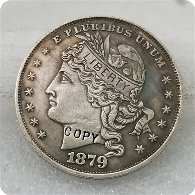 COPY REPLICA 1879 $1 Goloid Metric Dollar COPY