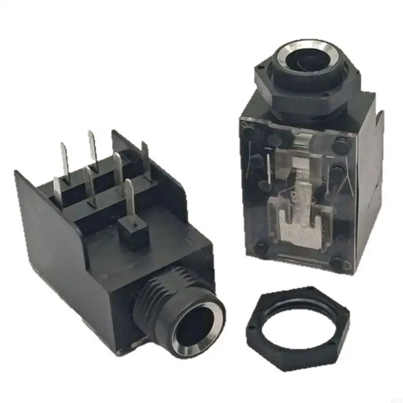 H7JF Heavy Duty 7pin Sound Sockets 6,35 мм два канала женских гнезда для усилителей и миксеров