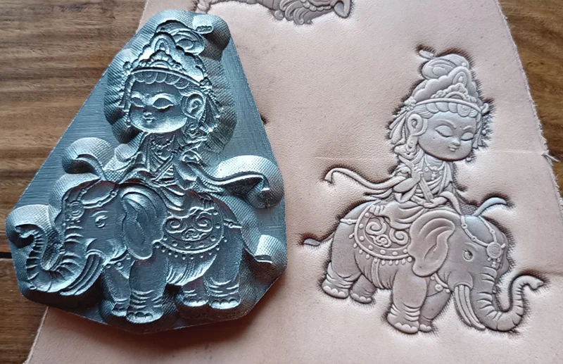 Leather Carving Embossing Punc - Leatherwork Flowers ulasan dan harga