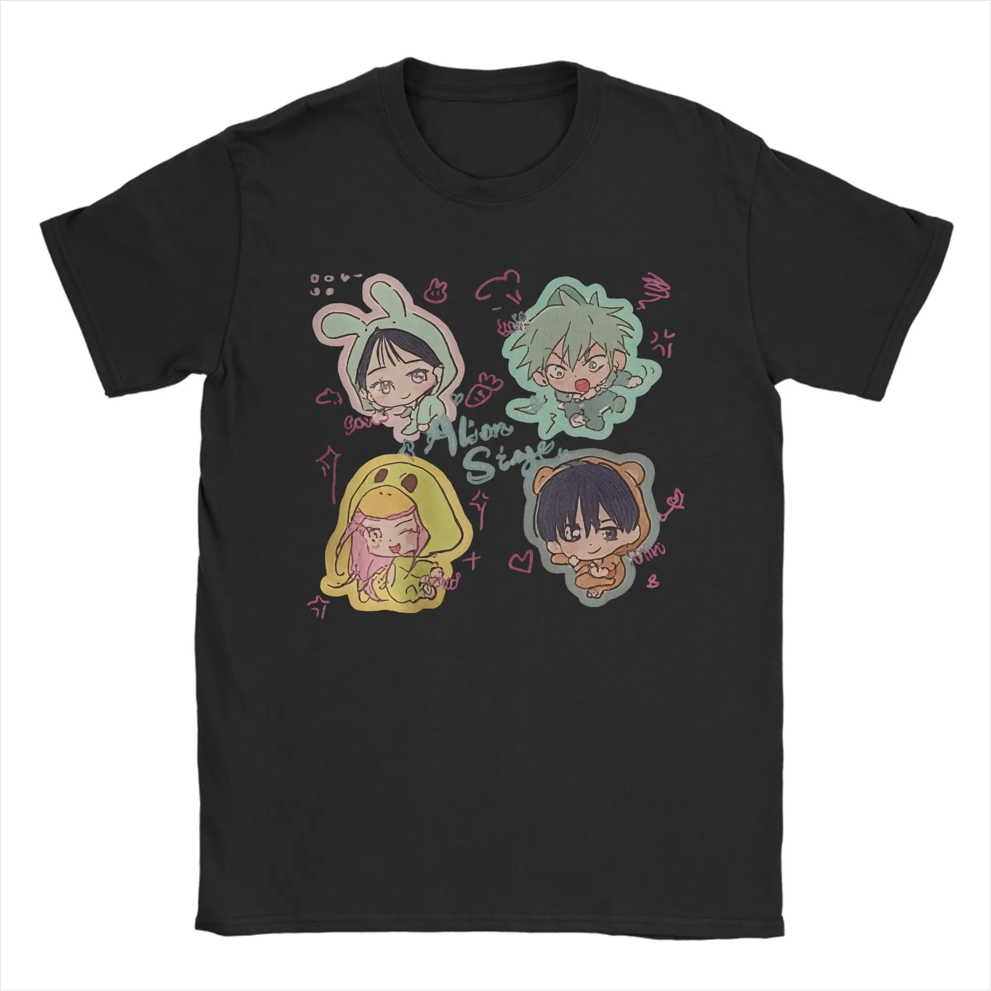 Amazing Alien Stage Ivan Till Mizi Hyun Woo Sua T-Shirts Men Women Crew Neck Pure Cotton T Shirts Anime Short Sleeve Tees Tops