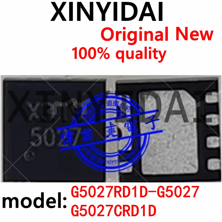 

5PCS G5027CRD1D G5027RD1D G5027 Printing Wire 5027 QFN8 Brand New Original