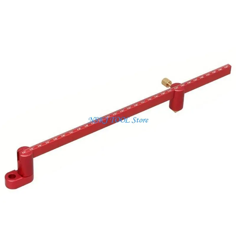

L8RC Woodworking Scriber Scriber Tool Aluminum Portable Fixed Point