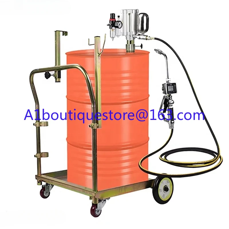 

50 gallon High Pressure Air Operated Pneumatic oil transfer pump oil drum trolley barrel pump for oil pumping