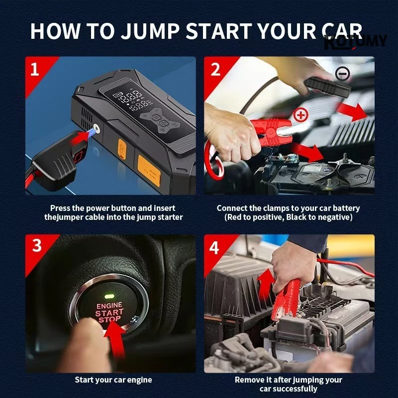 Air Compressor Mini - Mini compresseur d'air sans fil pour