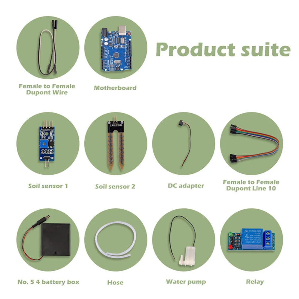 Atmega328p CH340g improved automatic watering kit intelligent irrigation pump pumping DIY soil moisture detection for Arduino R3