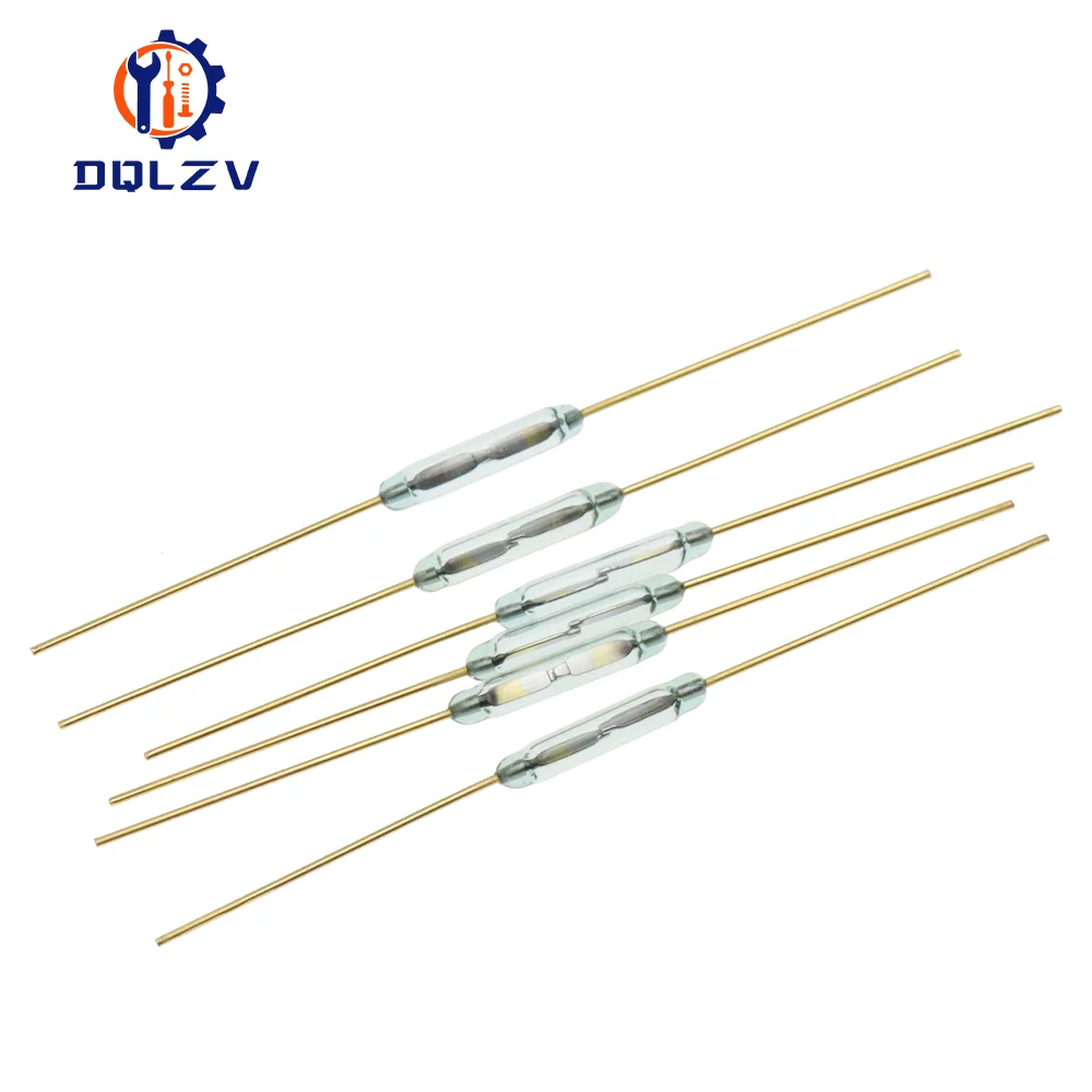 1.8X10MM Normally Open Type MKA10110 Dry Reed Pipe Magnetically Controlled Magnetic Induction Switch