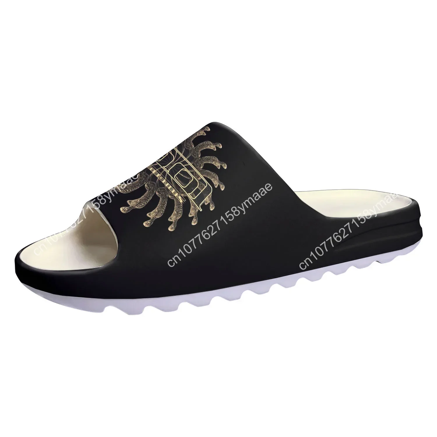 Tool Rock Band Soft Sole Sllipers Home Clogs Step on Water Shoes Mens Womens Teenager Bathroom Beach Customize on Shit Sandals