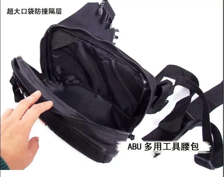 Neuer ABU GARCIA Outdoor-Angelrucksack Multifunktionale Angelausrüstungstasche Herren-Hüfttasche Einzel-Schulter-Angeltasche – Detail 2