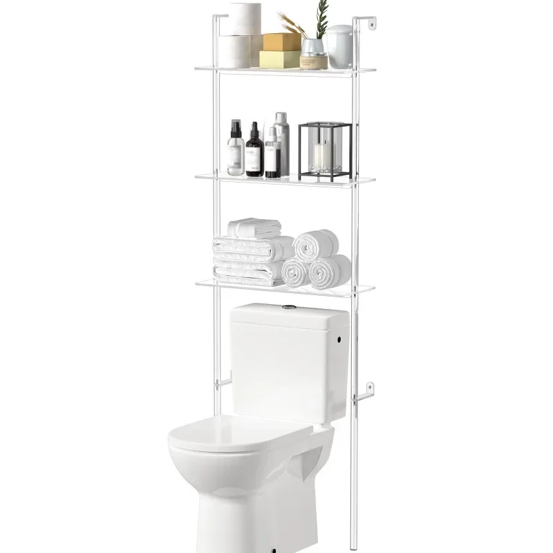 

athroom rack, toilet gap bathroom, daily necessities above the washing machine, multi-functional against the wall