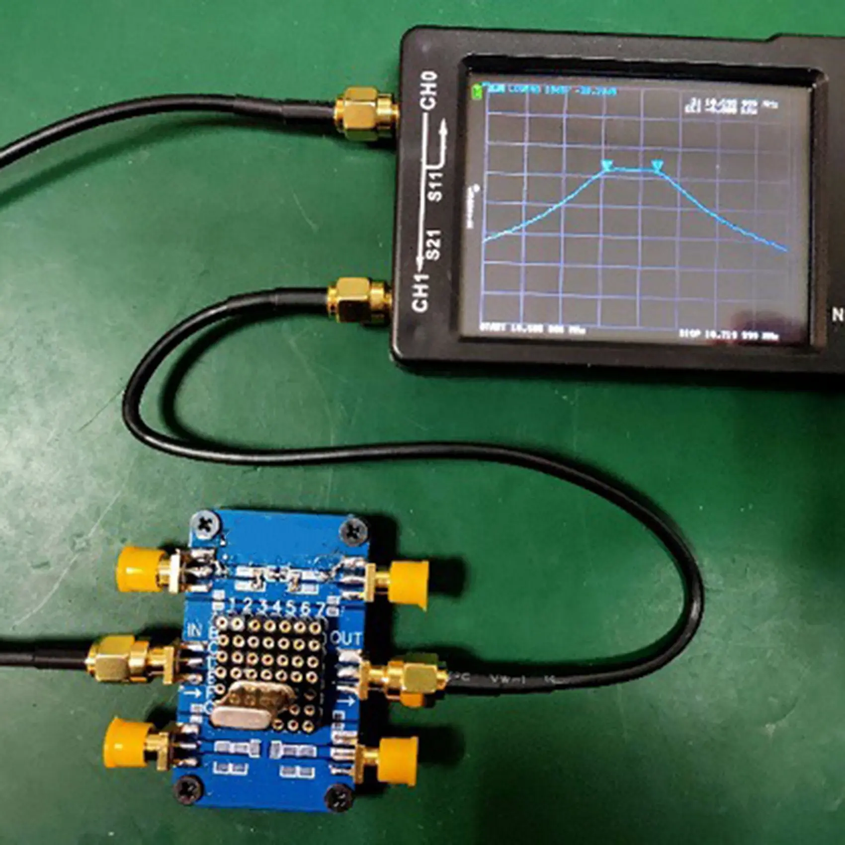 BAAJ-2X Nanovna Test Board Kit VNA Test Demo Board Vector Network Analyzer Test Board