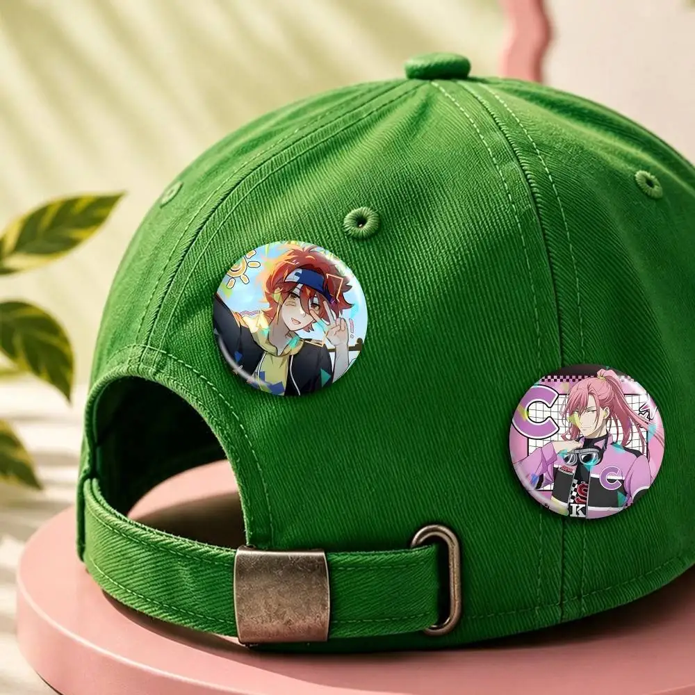 Reki Anime S-SK8 the Infinity Round Badge Pins Creative Pins Bag Decor Accessories Fan Collection Gifts for Friends