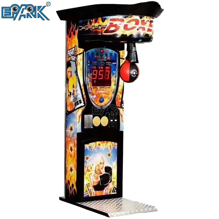 Amusement Coin Operated Games Punching Ultimate maquina de boxeo Electronic Tickets Redemption Arcade Boxing Punch Machine