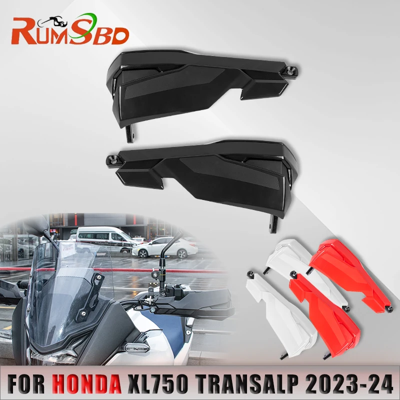 handguard Handlebar Guard Screen Shield Kit With Spoilers Protector Motorcycle For Honda XL750 Transalp 23-24 2023 2024