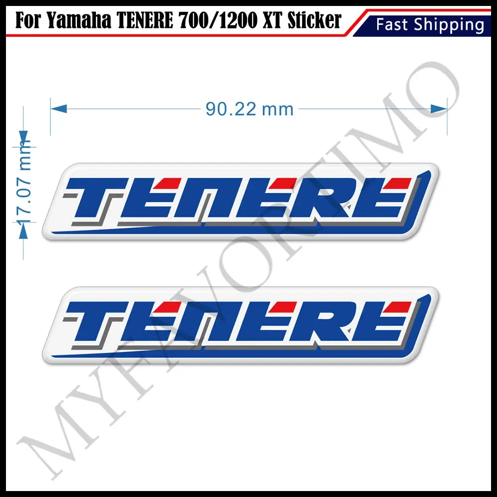 

1200 Tank Pad Protector Stickers For YAMAHA ADVENTURE TOURING TENERE 700 1200 XT SUPER Fuel Gas Emblem Badge Logo Trunk Helmet