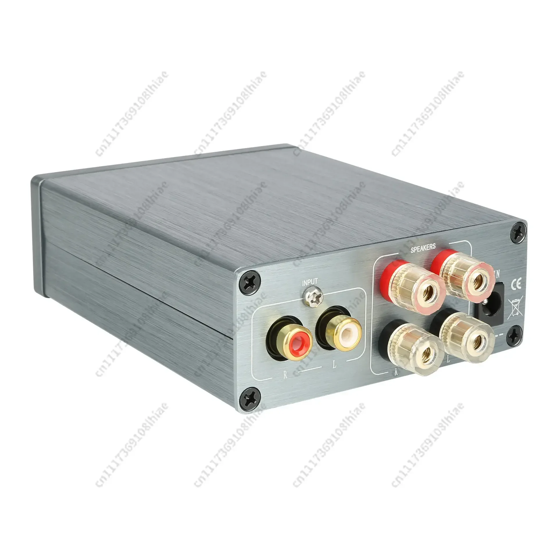 TPA3116 2.0 Channel Digital Stereo Amplifier Board, Dual Channel 50WX2 Power Amp with Aluminum Housing for DIY Speaker