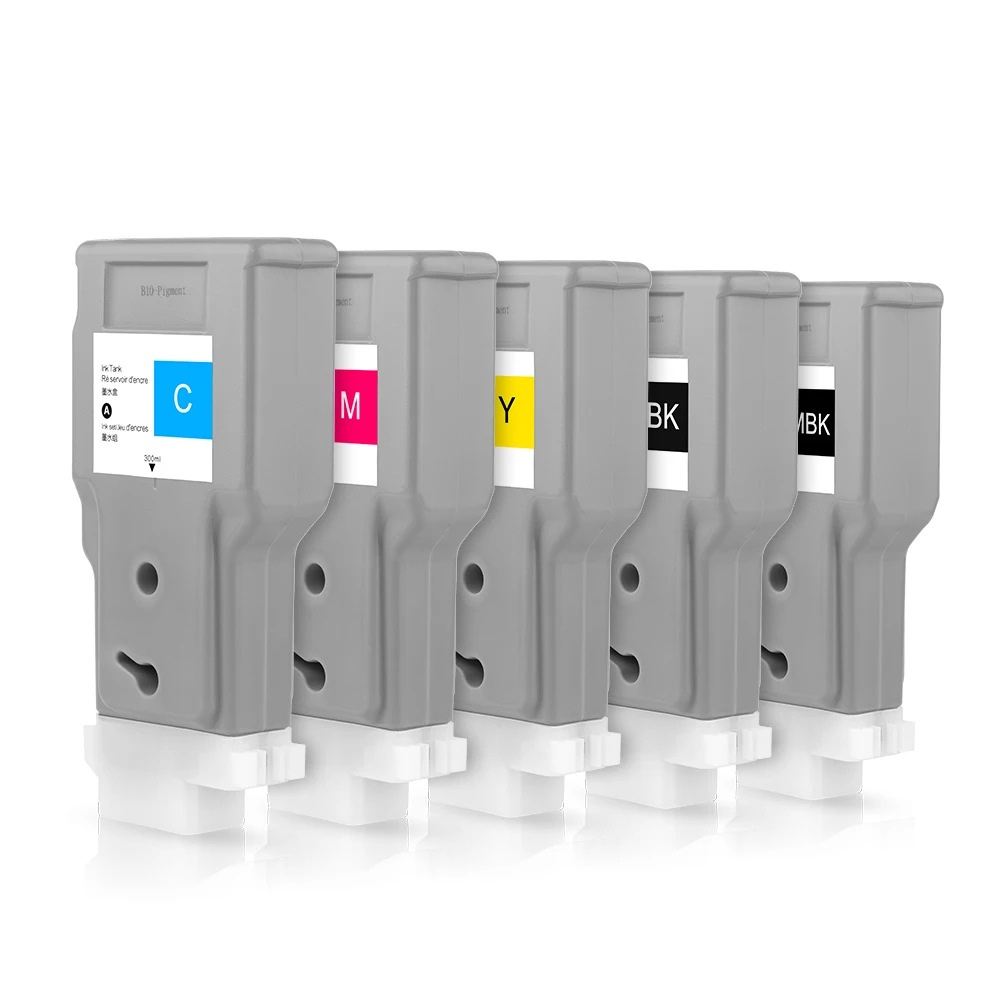 

PFI-320 Compatible Pigment For Ink Cartridge With Chip For Canon TM200 TM205 TM300 TM305 200 205 300 305 PFI320 For Ink