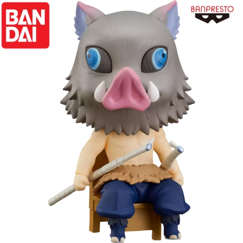 

В наличии Bandai Original Banpresto Gsc Demon Slayer Hashibira Inosuke Фигурка Модель Куклы Совершенно новые украшения для гаража в штучной упаковке