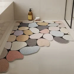 Bathroom Shower Anti Slip Mat, Environmentally Friendly PVC Bath Mats, Home Outdoor Doormat, DIY Cutting Door Mat