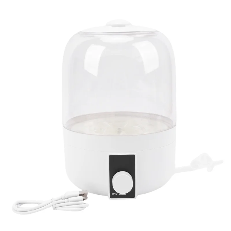 Mini Rechargeable Portable Washing Machine Automatic Spin Dry Underwear Washer Blue Light USB