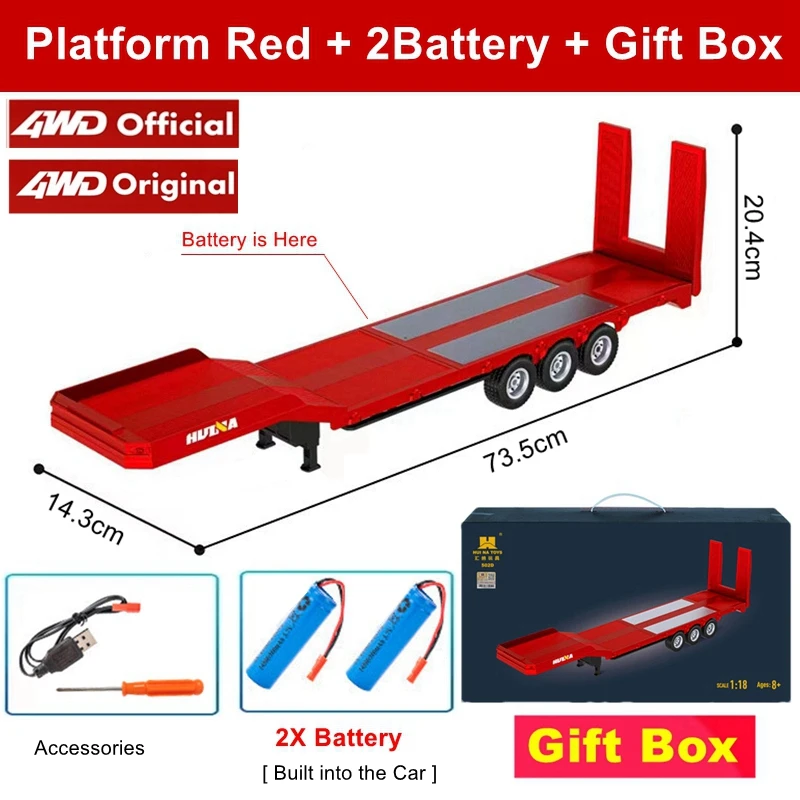 Red Platform 2B Box