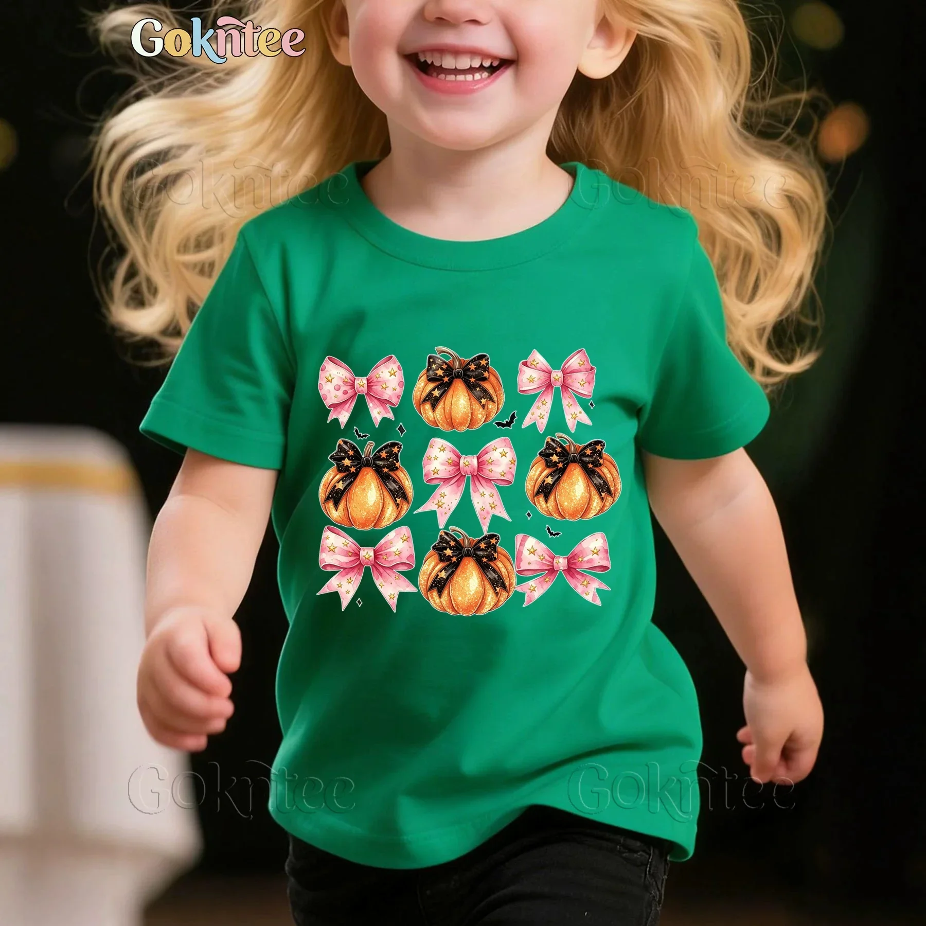Spooky Halloween Shirt Kids Pumpkin Toddler Tshirt Halloween Outfits for Boys Girls Cute Girl Clothes m