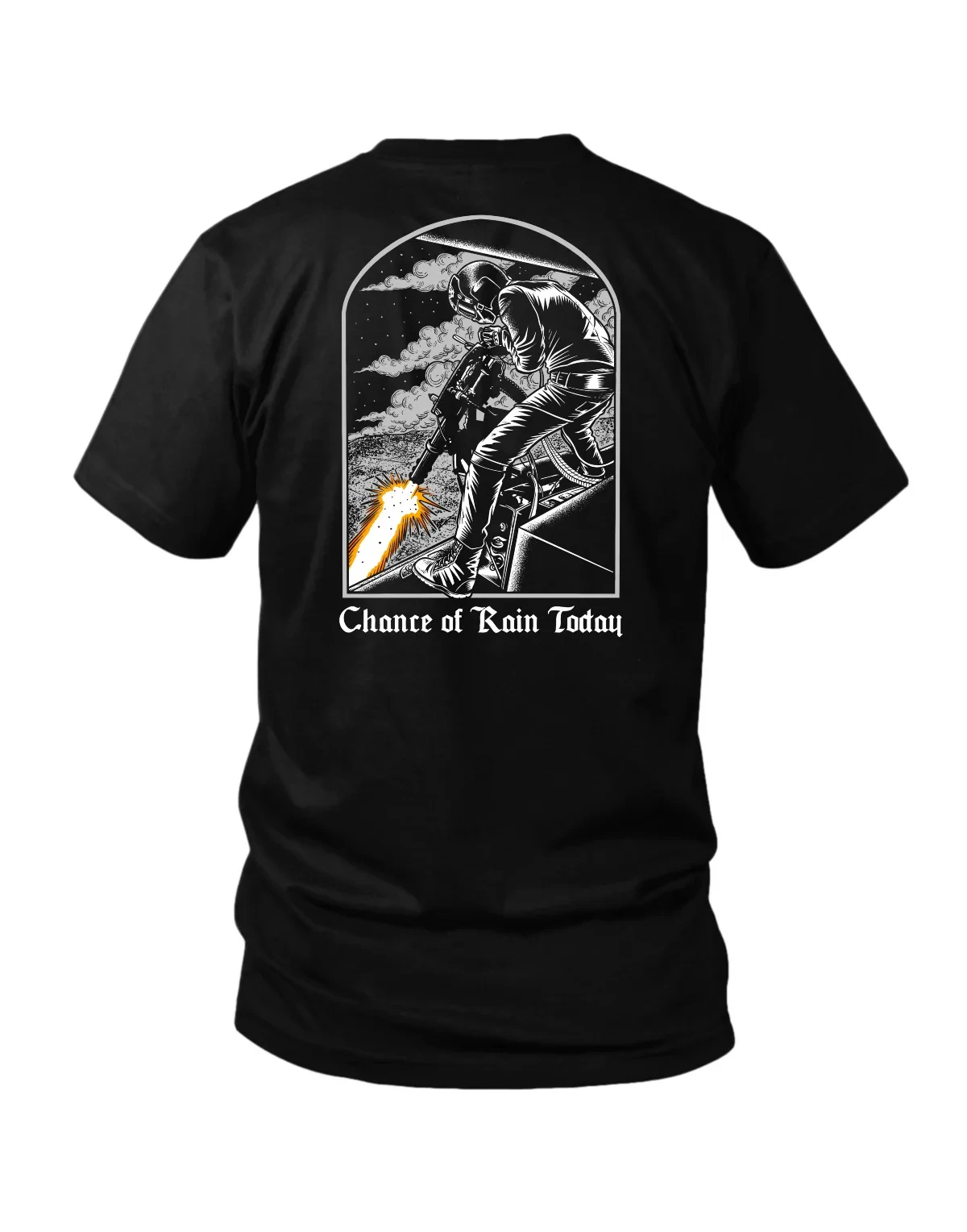 Herrenbekleidung, modische taktische T-Shirts, Streetwear, 100 % Baumwolle, lockere Oberteile, atmungsaktiv, einfaches T-Shirt für Militärbegeisterte – Detail 7