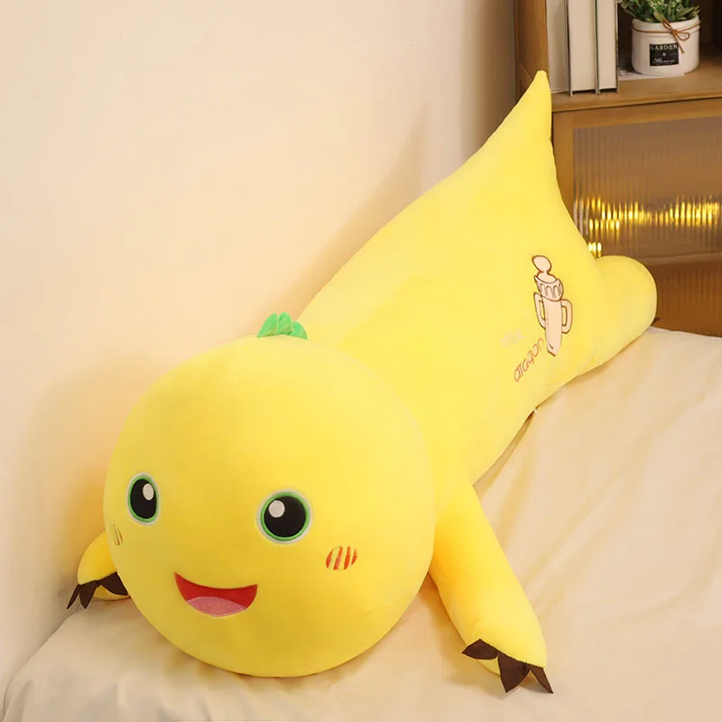 Cute Plush Nai Long Lying Doll Stuffed Animal Sofa Bedside Decor Pillow for Kids Birthday Gift Girls Holiday Present Home Car