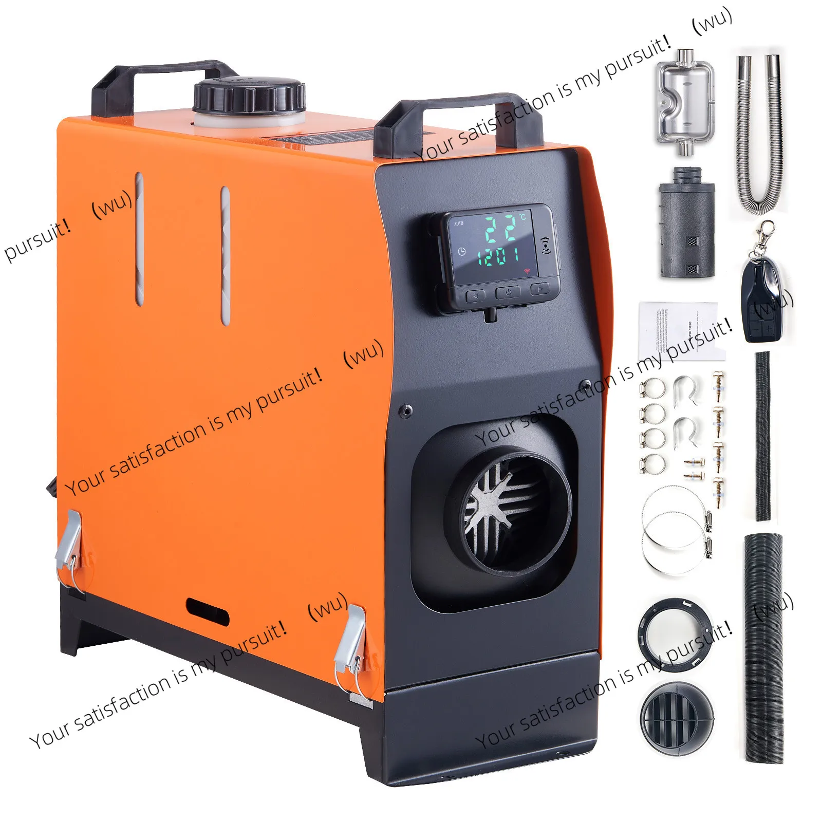 

Diesel Heater 8KW Diesel Air Heater with LCD Panel and Remote Control Parking Heater Low Noise for Truck Trailer Boat