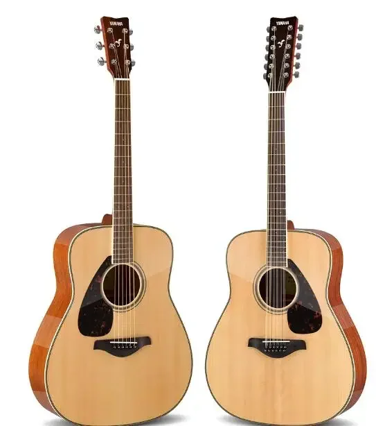 

Yamahas FG820-12 41 Inch Guitar Single Veneer Spruce Light 20 Product Electric Box Wood 12 String Folk Guitar