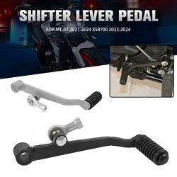 For YAMAHA MT-07 MT 07 MT07 2021-2024 Motorcycle Gear Shift Lever Shifter Foot Pedal Lever XSR700 XSR 700 2022-2024