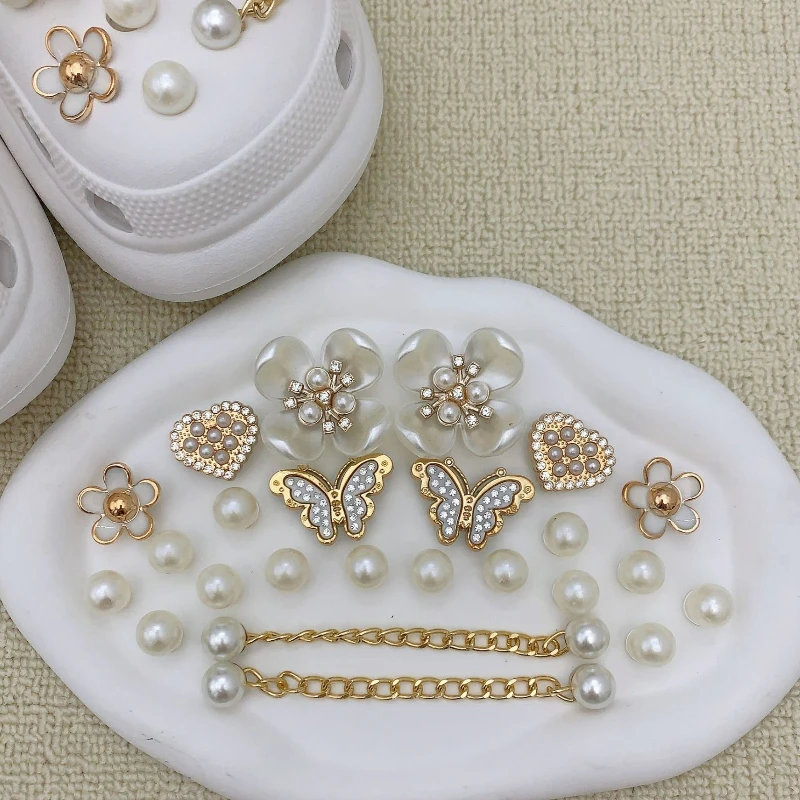 Fashion Hole Shoe Accessories Hole Shoe Buckle Shoe Flower Decoration
