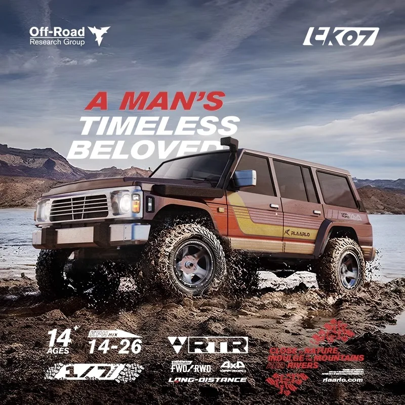 

NEW TK07 1/7 Remote Control Crawler RTR electric 4WD off-road vehicle two-speed differential climbing off-road vehicle RC Toys