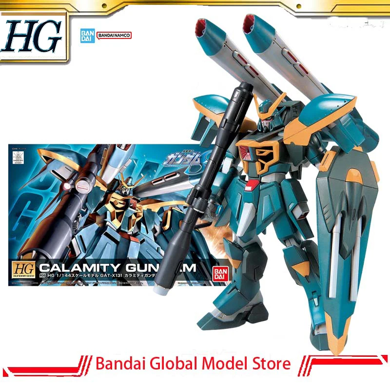 Оригинальный сборный набор Bandai GUNDAM HG 1/144 SEED GAT-X131 Calamity Gundam, коллекционная модель, аниме-фигурка, рождественские игрушки и подарки